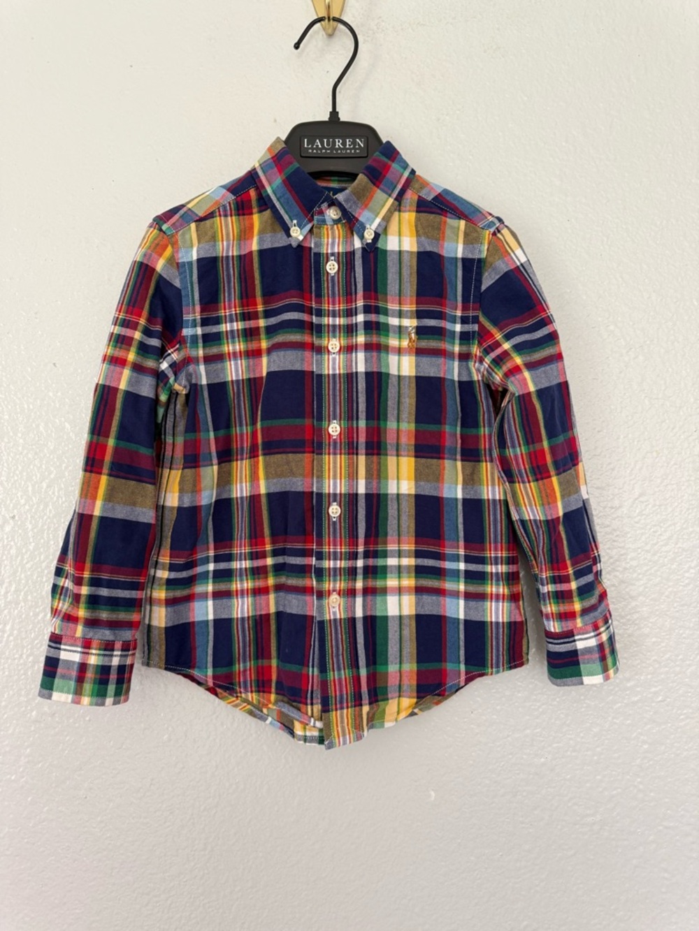 Polo Ralph Lauren Toddler  Boy Button Down Shirt Size:  4